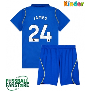 Chelsea Reece James #24 Replik Heimtrikot Kinder 2026-27 Kurzarm (+ Kurze Hosen)